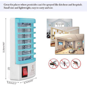 1 Piece Socket Electric 220v Mini Mosquito Lamp Led Insect Mosquito Repeller Killing