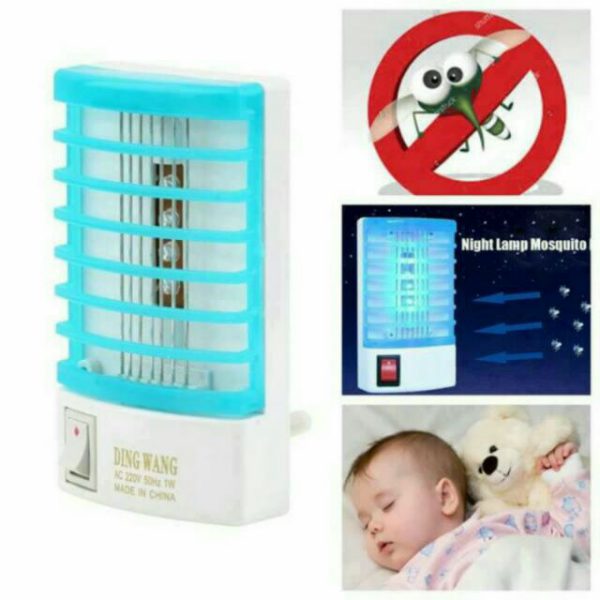 1 Piece Socket Electric 220v Mini Mosquito Lamp Led Insect Mosquito Repeller Killing