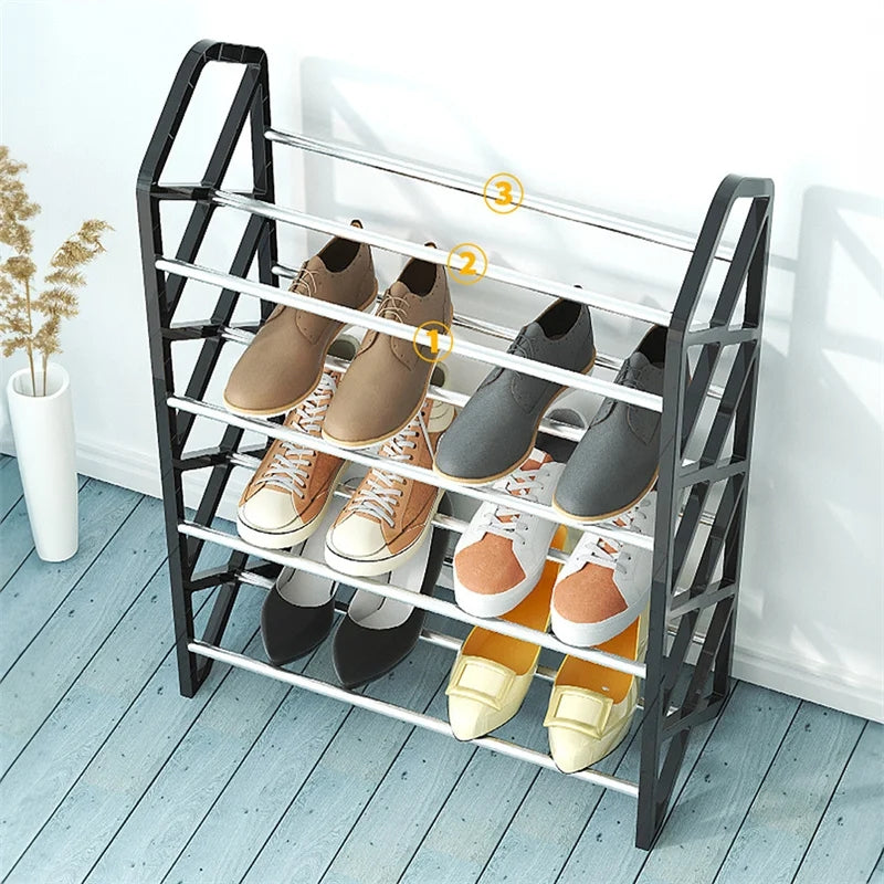 4 layer Diamond Cut Shoe rack