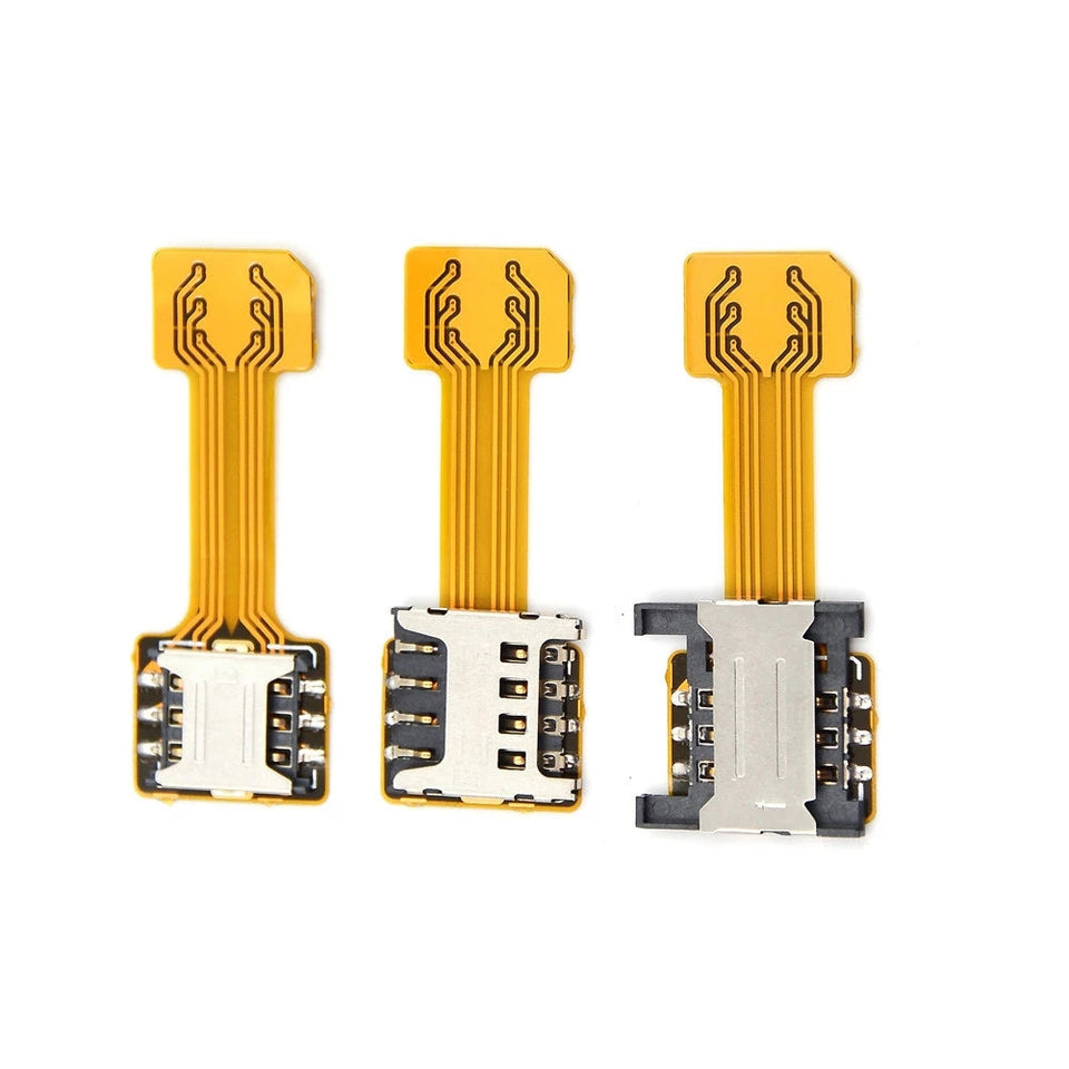 Hybrid Double Dual Sim Card Adapter
