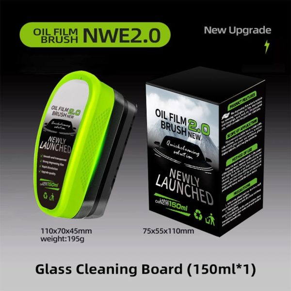 Oil Film Brush – Clear Vision Windshield & Glass Cleaner