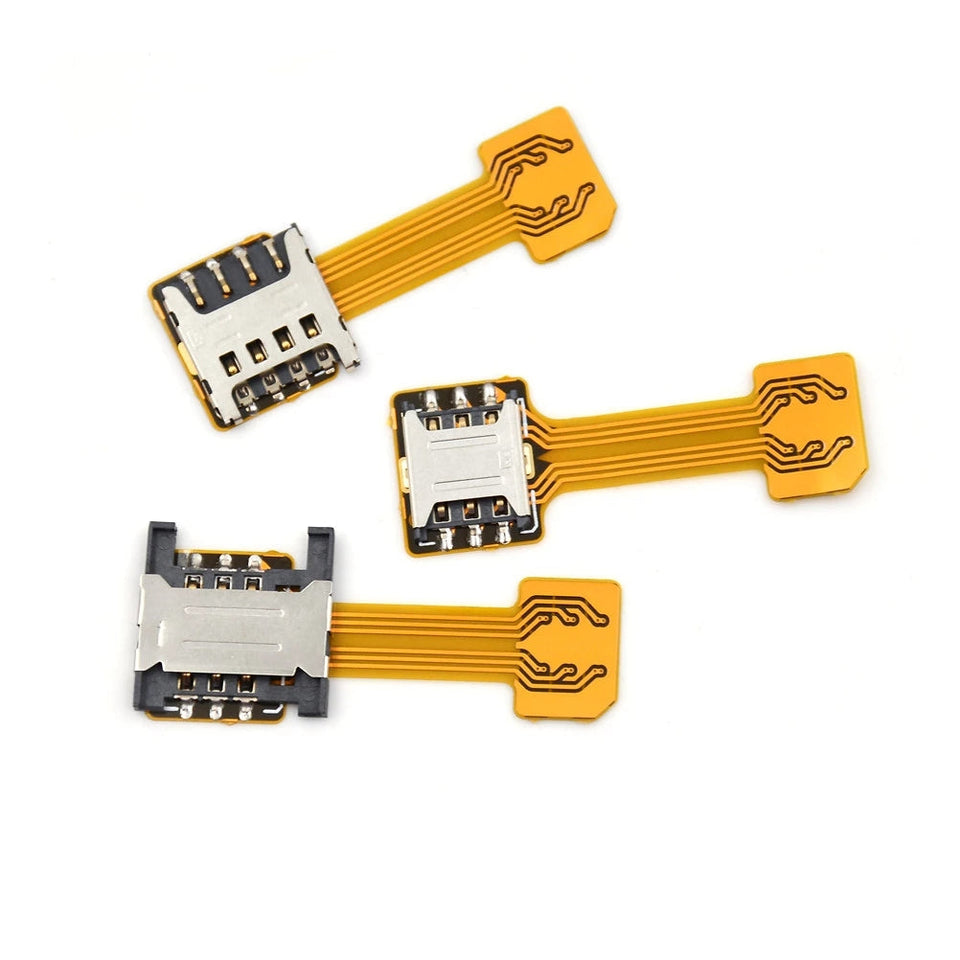 Hybrid Double Dual Sim Card Adapter