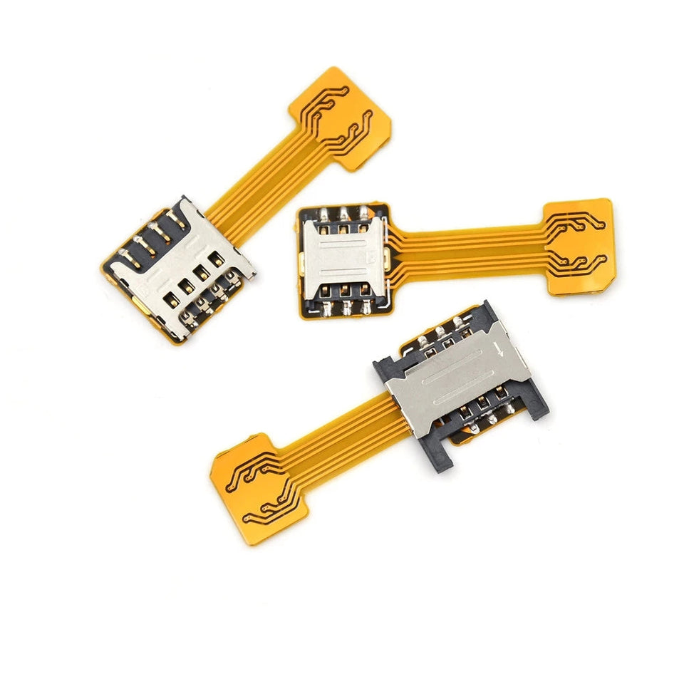Hybrid Double Dual Sim Card Adapter