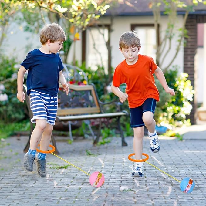 Hoop Jump Bouncing Ball