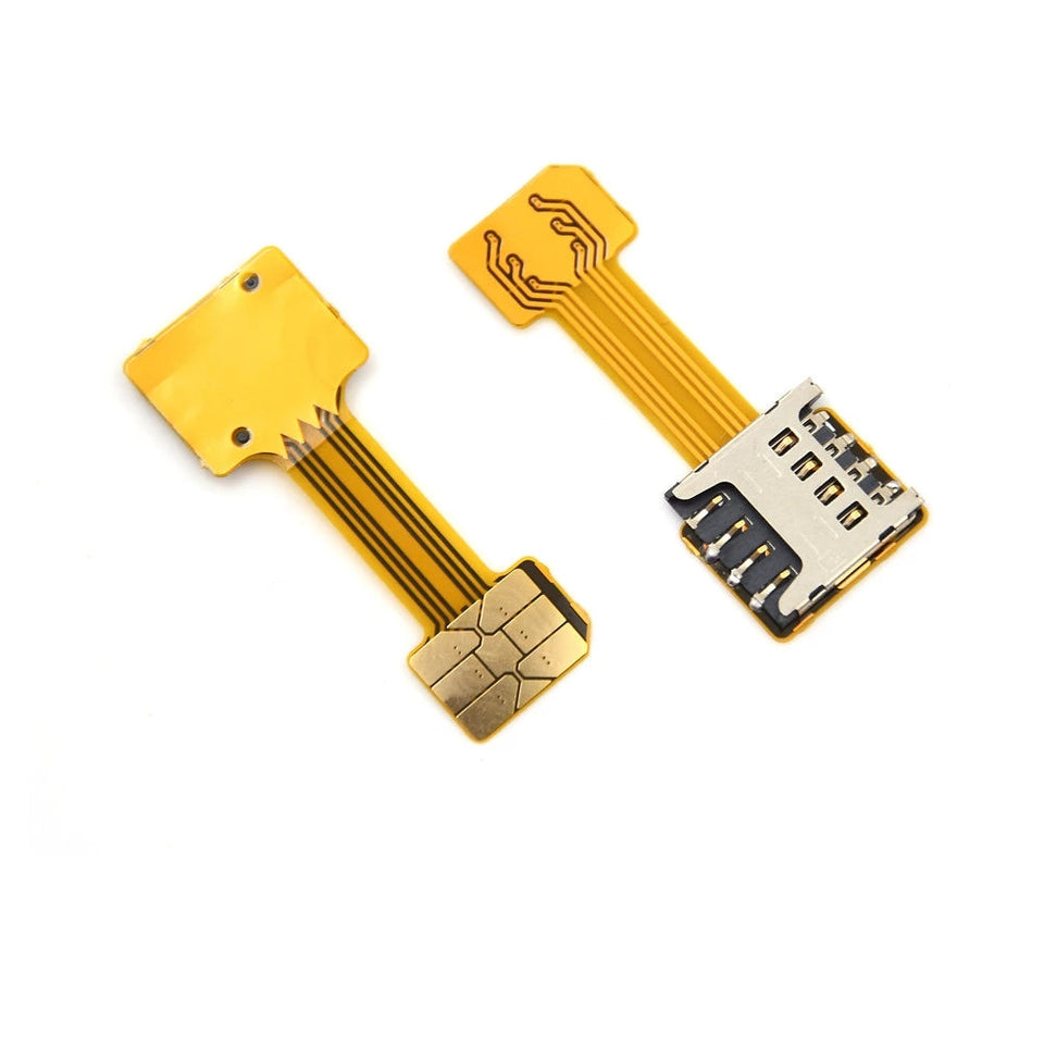Hybrid Double Dual Sim Card Adapter