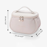 PU Leather Travel Makeup Bag