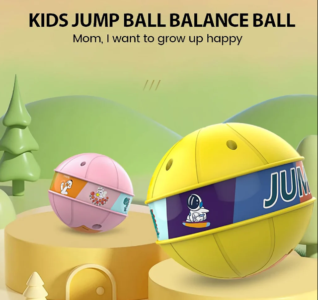 Hoop Jump Bouncing Ball