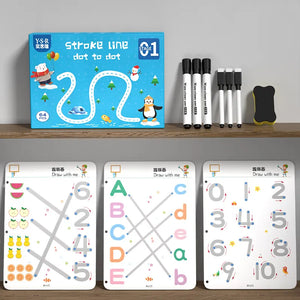 Montessori Tracing Workbook