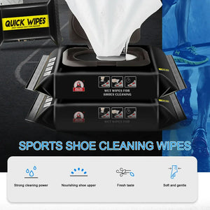 Instant Shoe Cleaning Wipes